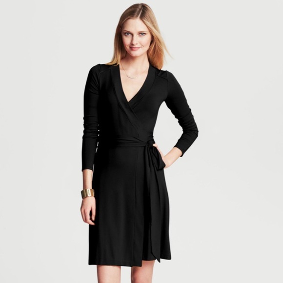 banana republic gemma wrap dress